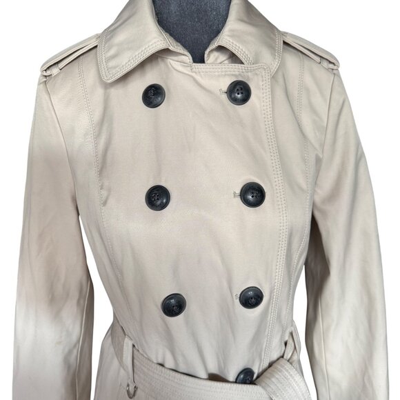 Express Womens Trench Coat Size S - Picture 2 of 6
